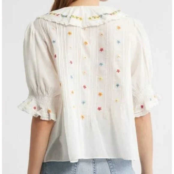 Doen Hettie Top - Sea Salt - Picture 4 of 12